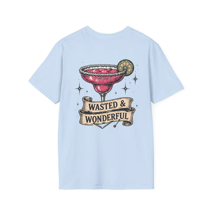 Wasted & Wonderful Margarita T-Shirt — Vintage Cocktail Graphic Tee