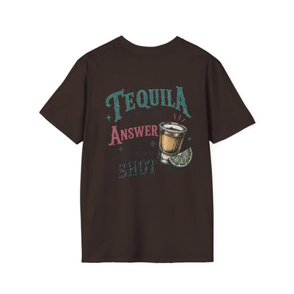 Tequila Worth a Shot T-Shirt — Vintage Cactus Bar Graphic Tee