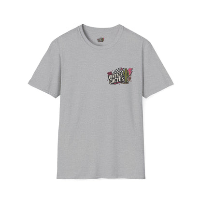 Blame It On The Bar Graphic T-Shirt — Vintage Cactus Happy Hour Tee