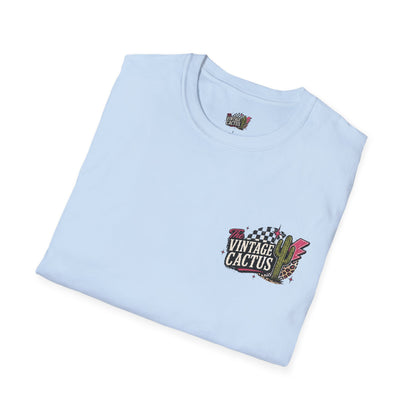 Cocktails & Chaos T-Shirt — Vintage Cherry Graphic Tee
