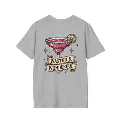 Wasted & Wonderful Margarita T-Shirt — Vintage Cocktail Graphic Tee