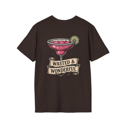 Wasted & Wonderful Margarita T-Shirt — Vintage Cocktail Graphic Tee
