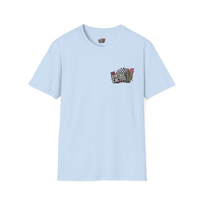 Cocktails & Chaos T-Shirt — Vintage Cherry Graphic Tee