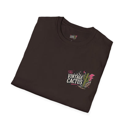 Blame It On The Bar Graphic T-Shirt — Vintage Cactus Happy Hour Tee
