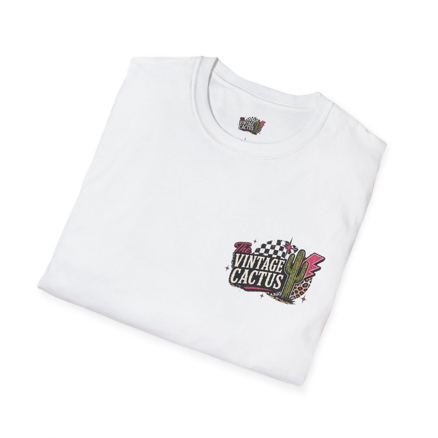 Dirty Boots Cold Beer T-Shirt — Vintage Cactus Cowboy Tee