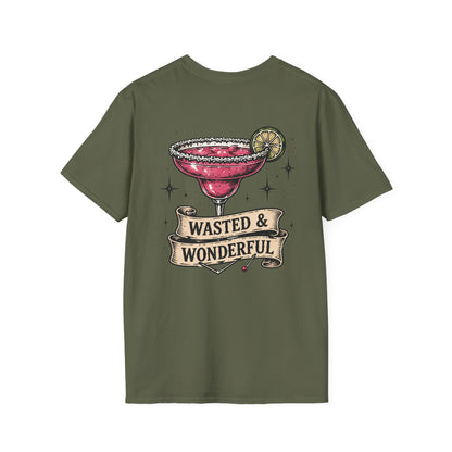 Wasted & Wonderful Margarita T-Shirt — Vintage Cocktail Graphic Tee