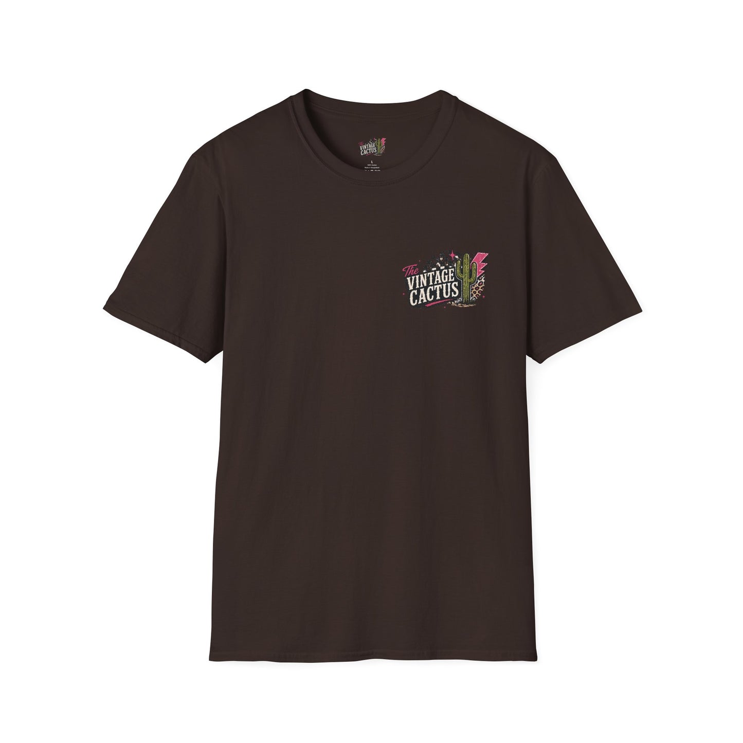 Vintage Pinup T-Shirt — "Shots First, Questions Later" Graphic Tee