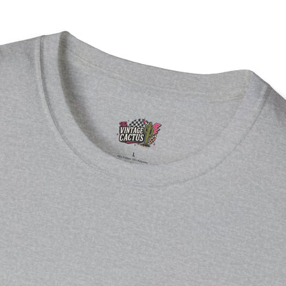 Tequila Made Me Do It T-Shirt — Vintage Cactus Shot Glass Graphic