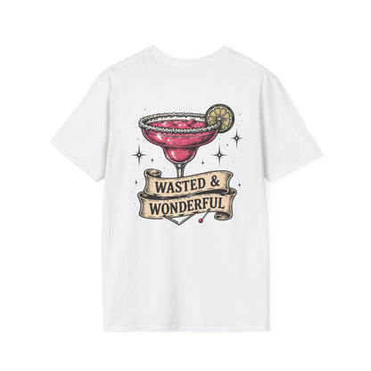 Wasted & Wonderful Margarita T-Shirt — Vintage Cocktail Graphic Tee