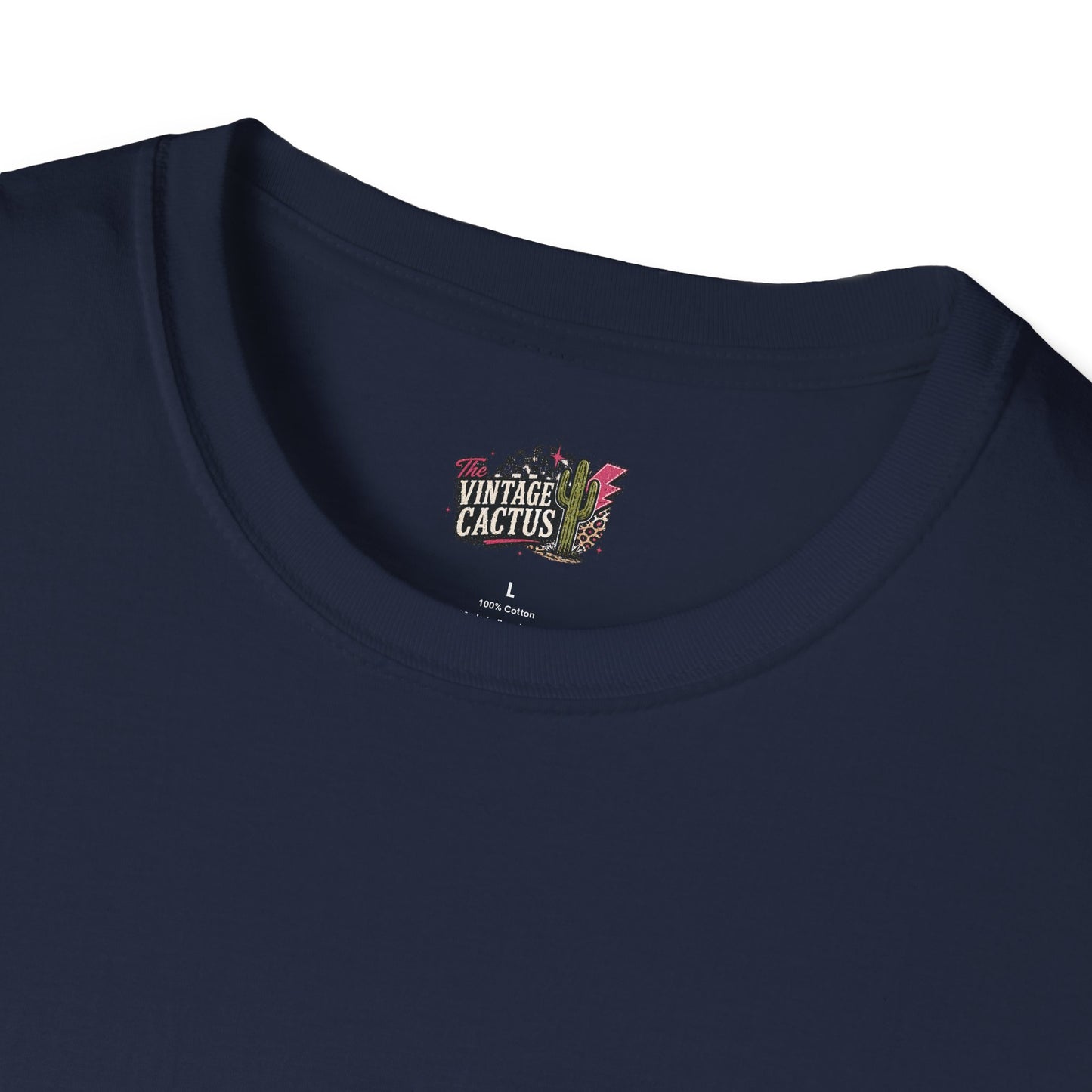 Vintage Pinup T-Shirt — "Shots First, Questions Later" Graphic Tee