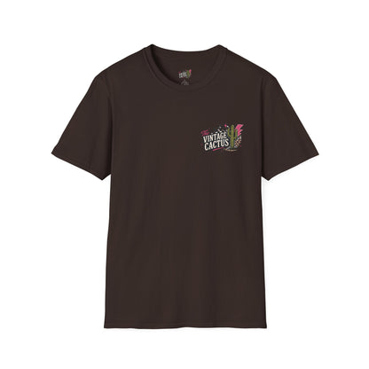 Cocktails & Chaos T-Shirt — Vintage Cherry Graphic Tee