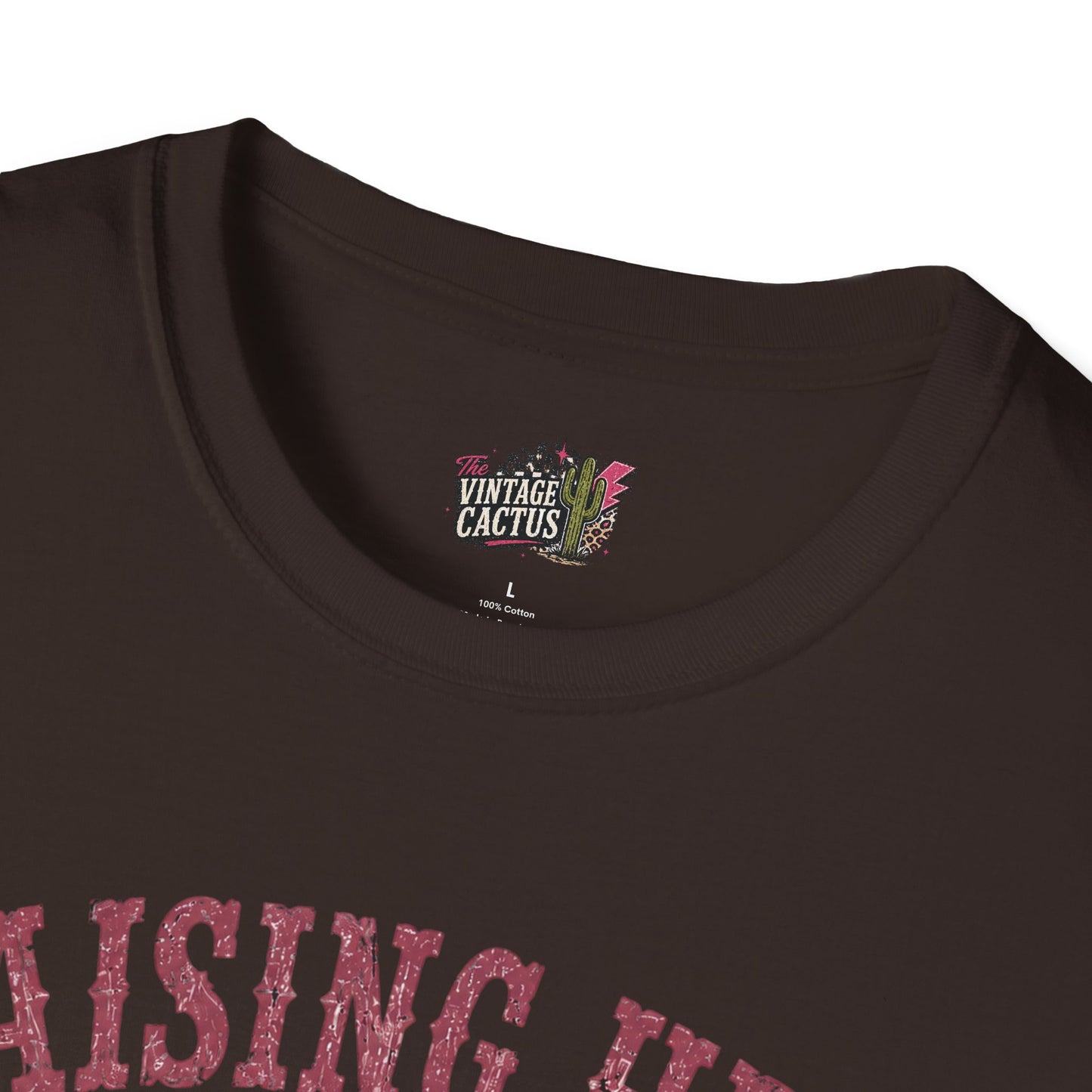 Raising Hell & Not Going to Jail Graphic T-Shirt — Western Skeleton Cowgirl Tee