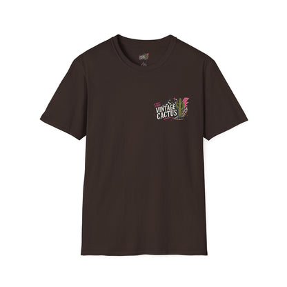 Dirty Boots Cold Beer T-Shirt — Vintage Cactus Cowboy Tee