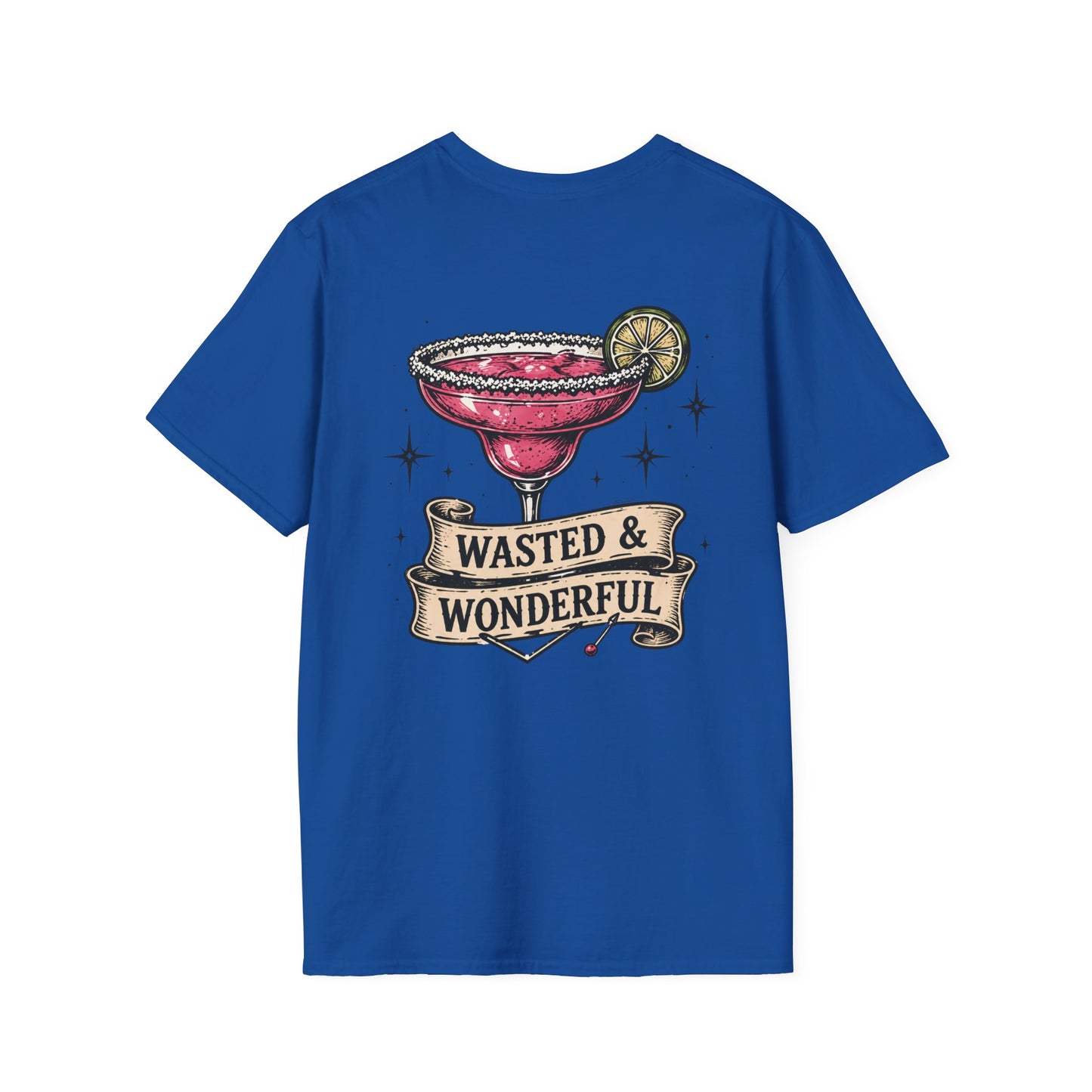 Wasted & Wonderful Margarita T-Shirt — Vintage Cocktail Graphic Tee