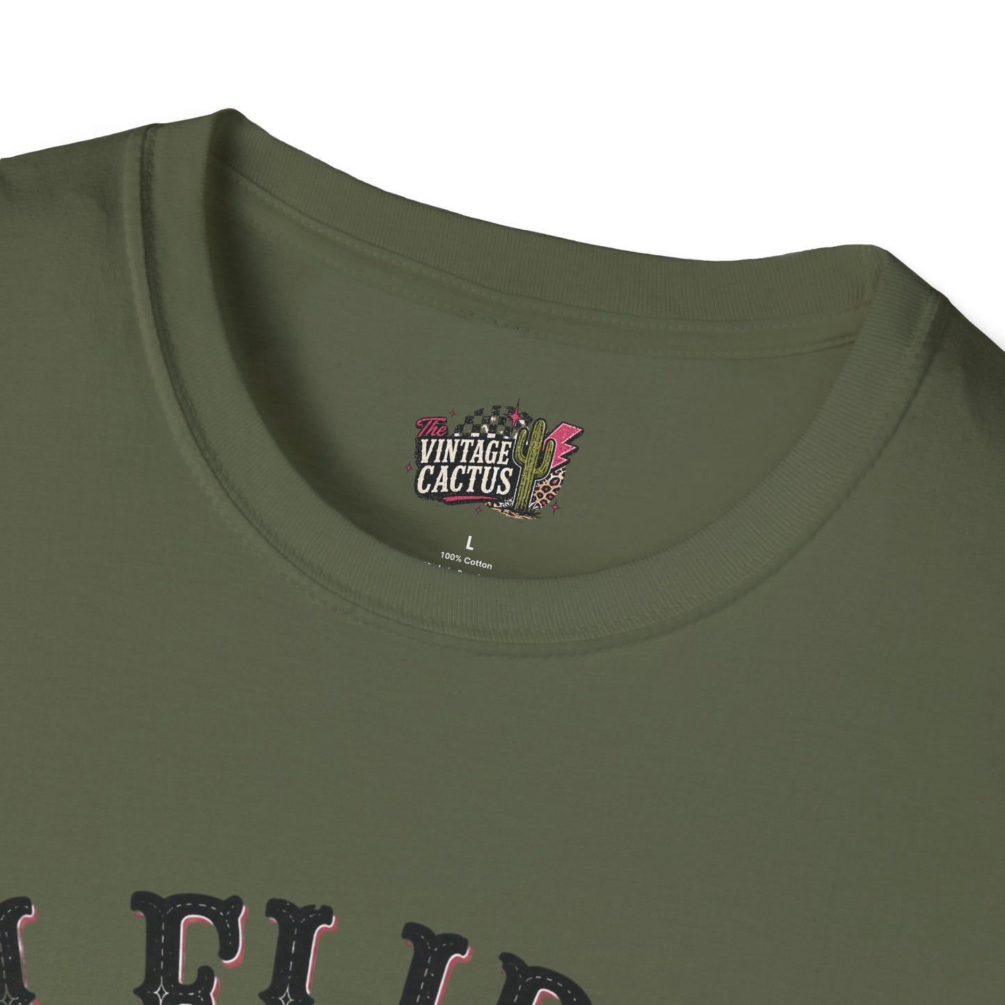 Flirty Leopard “I Flirt Like I Drink…Aggressively” T-Shirt