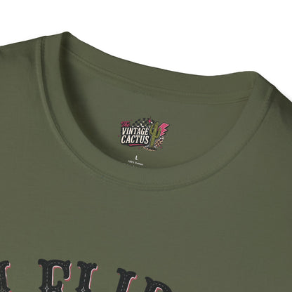 Flirty Leopard “I Flirt Like I Drink…Aggressively” T-Shirt