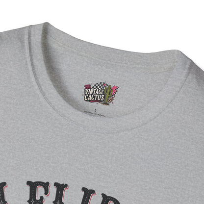Flirty Leopard “I Flirt Like I Drink…Aggressively” T-Shirt