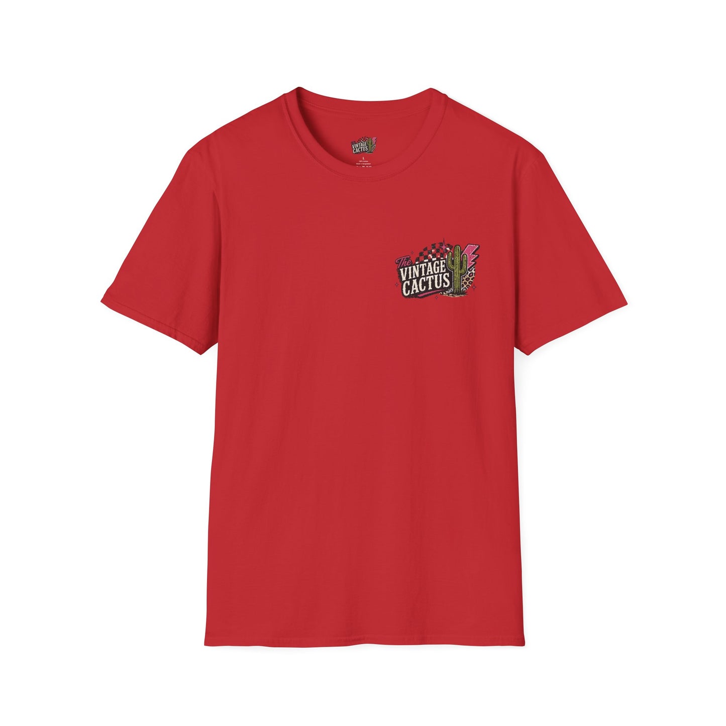 Cocktails & Chaos T-Shirt — Vintage Cherry Graphic Tee