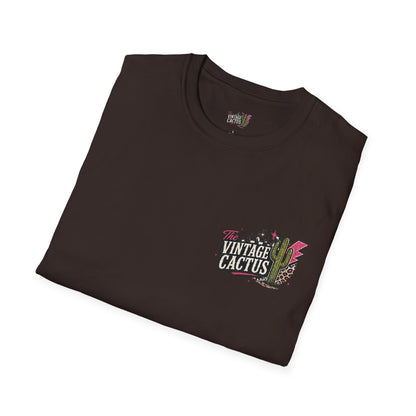 Dirty Boots Cold Beer T-Shirt — Vintage Cactus Cowboy Tee