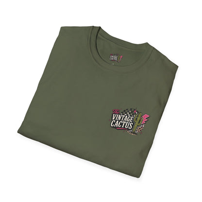 Dance Like No One's Sober T-Shirt — Disco Cactus Cowboy Graphic Tee
