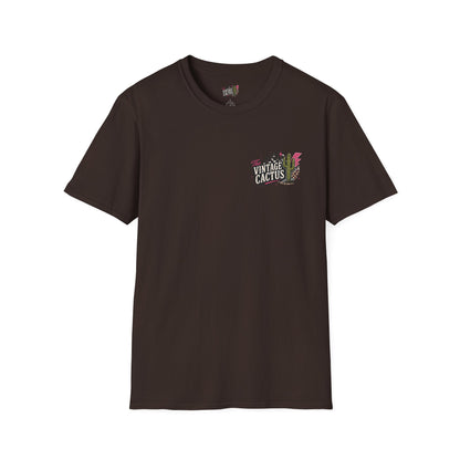 Dance Like No One's Sober T-Shirt — Disco Cactus Cowboy Graphic Tee