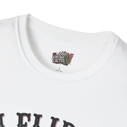 Flirty Leopard “I Flirt Like I Drink…Aggressively” T-Shirt